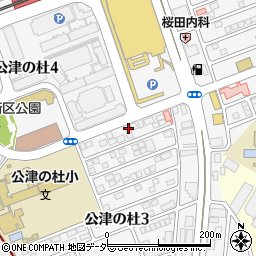 千葉県成田市公津の杜3丁目3-5周辺の地図