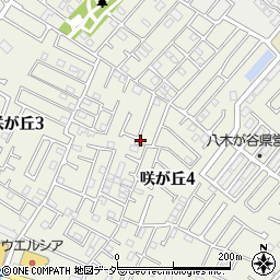 千葉県船橋市咲が丘周辺の地図