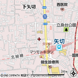 千葉県松戸市下矢切151周辺の地図