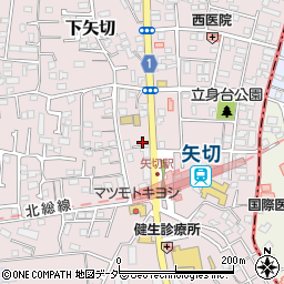 千葉県松戸市下矢切141周辺の地図