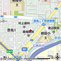 まいばすけっと豊島２丁目店周辺の地図