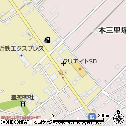 千葉県成田市大清水244周辺の地図