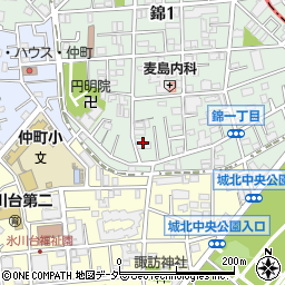 GENKINEXT練馬 錦周辺の地図