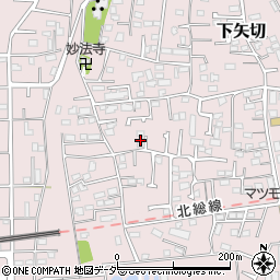 千葉県松戸市下矢切175周辺の地図