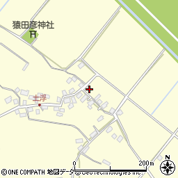 千葉県佐倉市土浮180周辺の地図