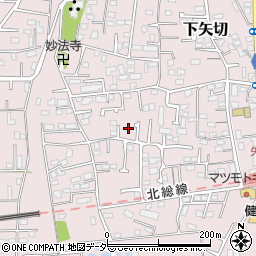 千葉県松戸市下矢切174周辺の地図