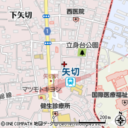 千葉県松戸市下矢切131周辺の地図