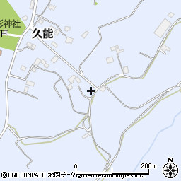 千葉県富里市久能422周辺の地図