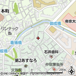 東京都板橋区仲宿14周辺の地図