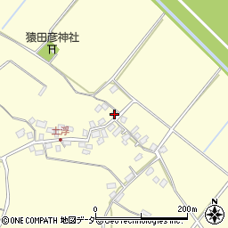 千葉県佐倉市土浮143周辺の地図