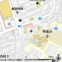 千葉県成田市公津の杜3丁目41-5周辺の地図