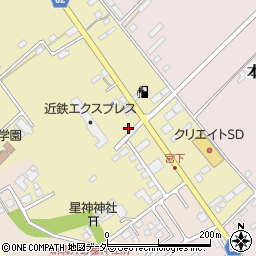 千葉県成田市大清水221周辺の地図