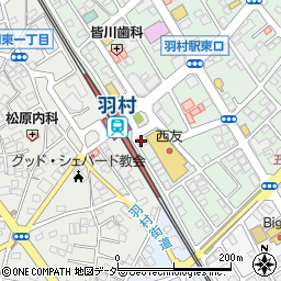 Ｓｈａｍｐｏｏアルファ羽村店周辺の地図