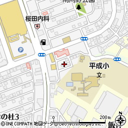 千葉県成田市公津の杜3丁目41周辺の地図