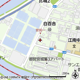 クリーンテックシオガイ東京周辺の地図