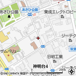 東京都羽村市神明台4丁目2-75周辺の地図
