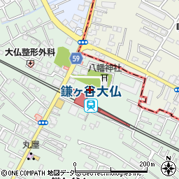 サンエトワール鎌ヶ谷大仏店周辺の地図