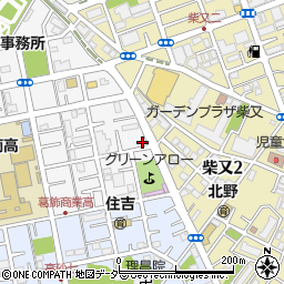 リパーク葛飾新宿３丁目駐車場周辺の地図
