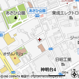 東京都羽村市神明台4丁目2-89周辺の地図