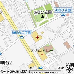 東京都羽村市神明台4丁目1-1周辺の地図