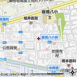 東京都板橋区双葉町周辺の地図