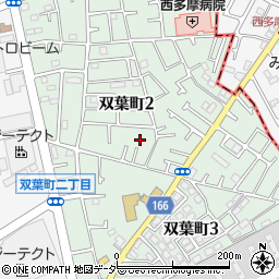東京都羽村市双葉町周辺の地図