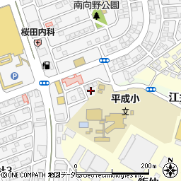 千葉県成田市公津の杜3丁目42周辺の地図