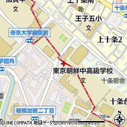 松尾育英会学生寮周辺の地図