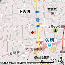 千葉県松戸市下矢切140周辺の地図