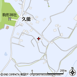 千葉県富里市久能416周辺の地図