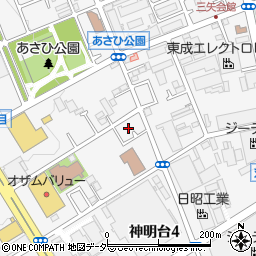 東京都羽村市神明台4丁目2-86周辺の地図
