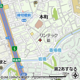 東京都板橋区本町26周辺の地図