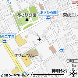 東京都羽村市神明台4丁目1-63周辺の地図