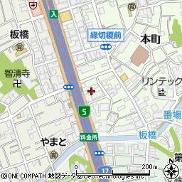 東京都板橋区本町40周辺の地図