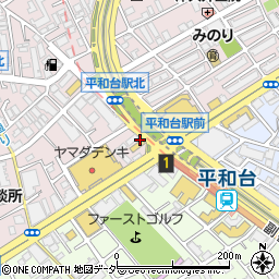 とり家 ゑび寿 平和台北口店周辺の地図