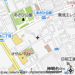 東京都羽村市神明台4丁目1-36周辺の地図