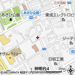 東京都羽村市神明台4丁目2-82周辺の地図