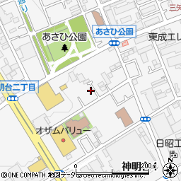 東京都羽村市神明台4丁目1-46周辺の地図