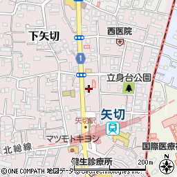 千葉県松戸市下矢切144周辺の地図