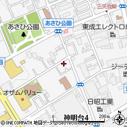 東京都羽村市神明台4丁目2-78周辺の地図