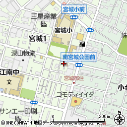 東京都足立区宮城1丁目12-18周辺の地図