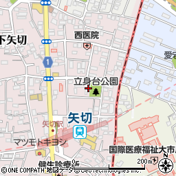千葉県松戸市下矢切128周辺の地図