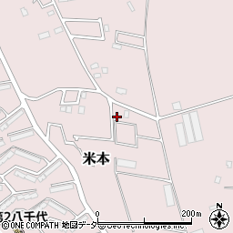 千葉県八千代市米本2380周辺の地図