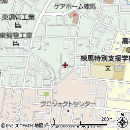 東京都練馬区土支田2丁目4-3周辺の地図