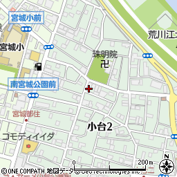 朝日新聞　サービスアンカー足立区ＡＳＡ小台周辺の地図