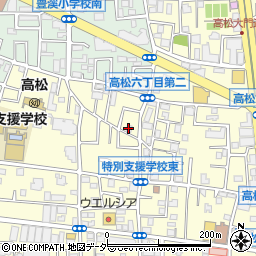 コンフォート練馬高松周辺の地図