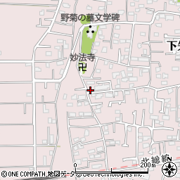 千葉県松戸市下矢切212周辺の地図