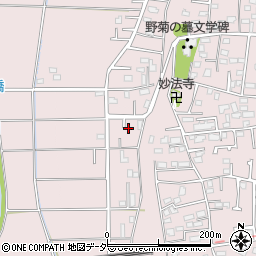 千葉県松戸市栗山642周辺の地図
