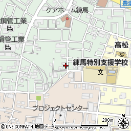 東京都練馬区土支田2丁目4-21周辺の地図