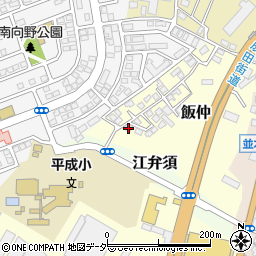 千葉県成田市飯仲1-113周辺の地図